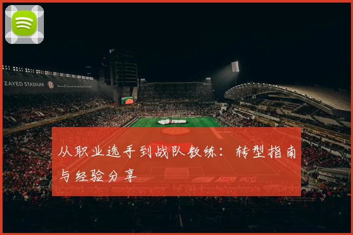 从职业选手到战队教练:转型指南与经验分享