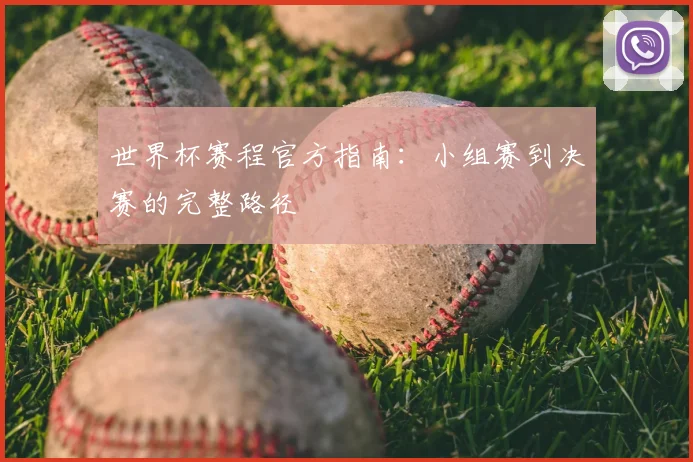 世界杯赛程官方指南:小组赛到决赛的完整路径